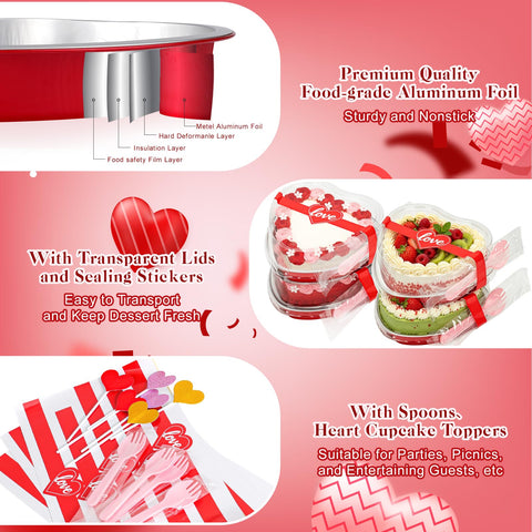 HEYYUMI heart pan with transparent lid showing secure transport benefit