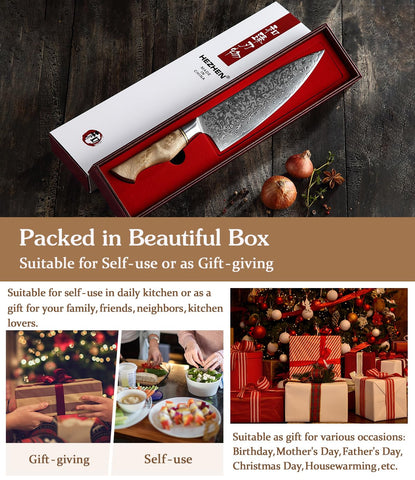 HEZHEN premium gift box presentation ideal for gifting cooks