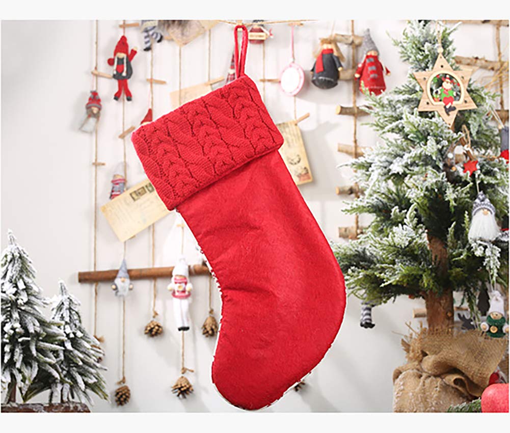 HHOCN stocking filled with gifts shows roomy interior and practical capacity