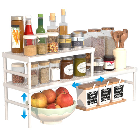 HI NINGER front view of packaged organizer shows neat compact storage benefit