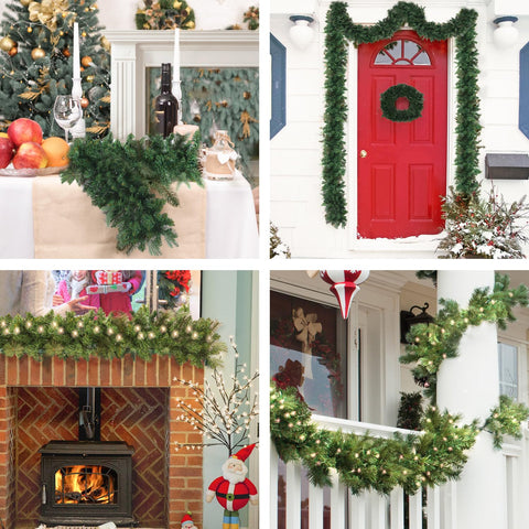 HiBean connected ends forming a wreath showing versatile hanging and joining