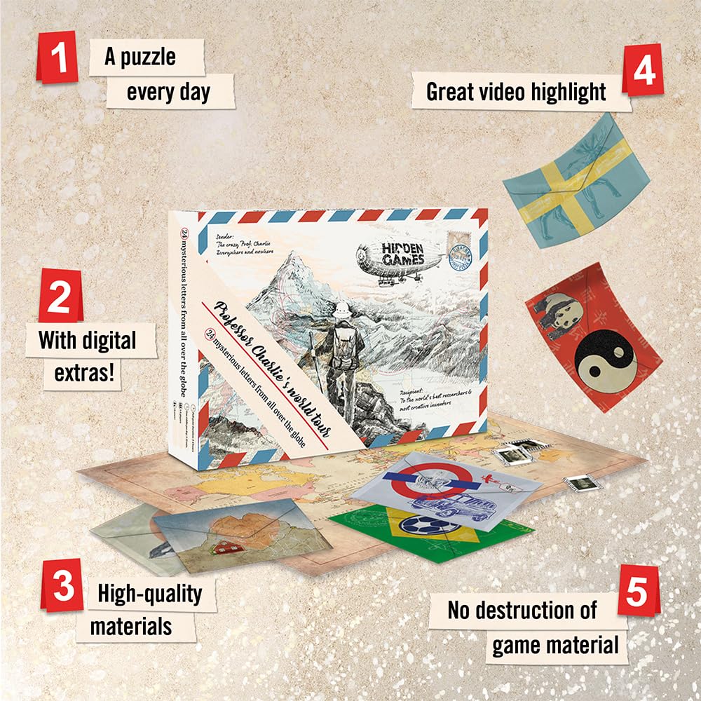 Hidden Games clue cards spread on table, helping players analyze evidence together
