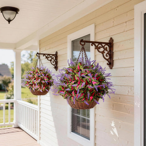 HIFORESTAR porch scene with coleus enhancing curb appeal
