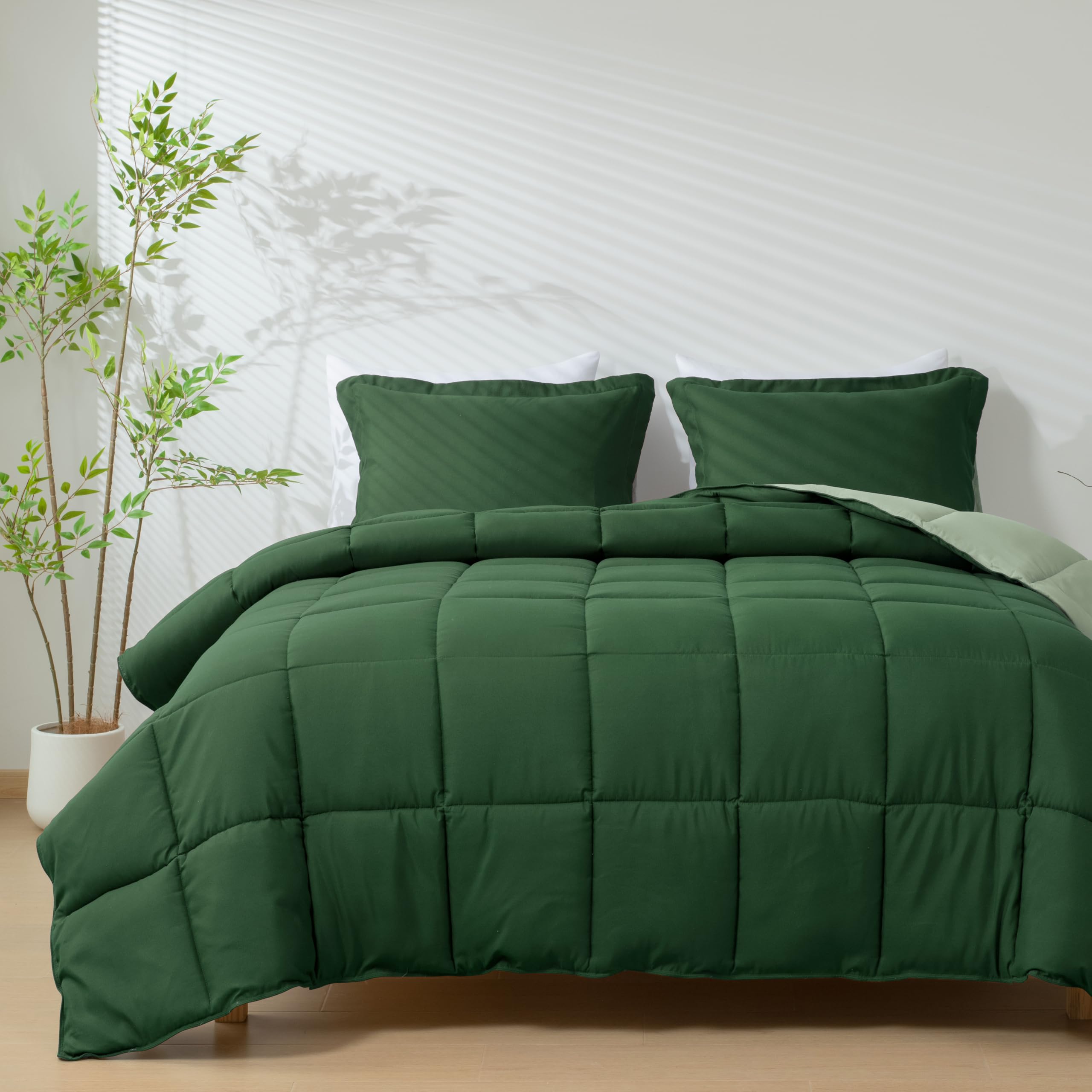 HIG comforter reverse neutral side displayed for two-tone styling benefit