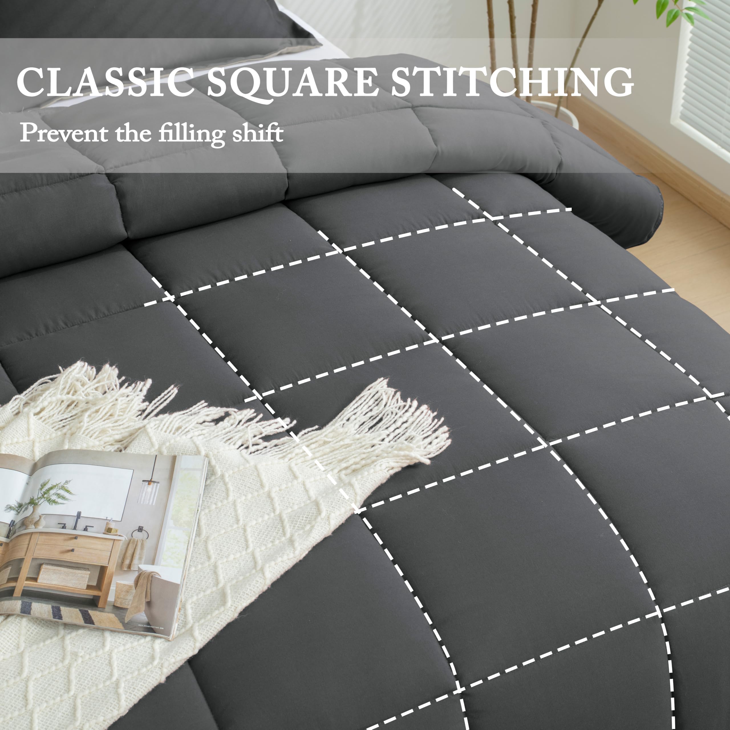 HIG pillow shams detail showing matching edges and coordinated bedroom polish benefit