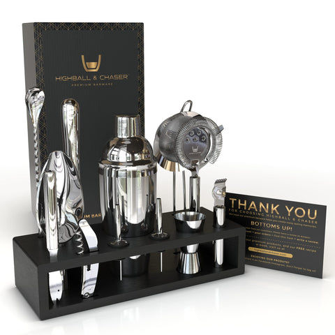 Highball & Chaser gift box and ebook displayed for easy gifting and quick recipes