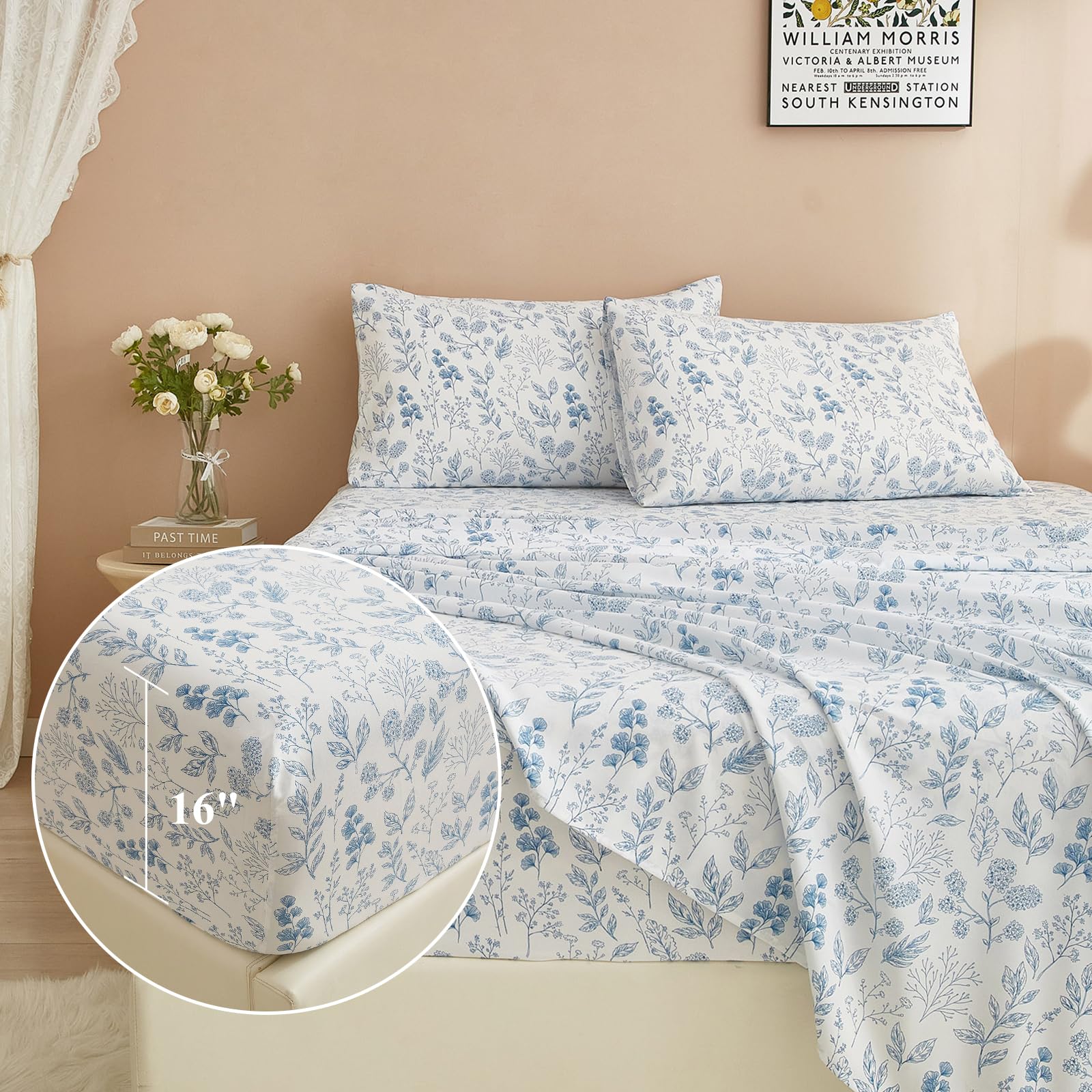 HighBuy microfiber texture close-up showing soft knit for comfortable sleep feel