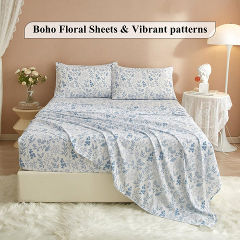 HighBuy fitted sheet pocket detail showing 16 inch depth for secure mattress fit