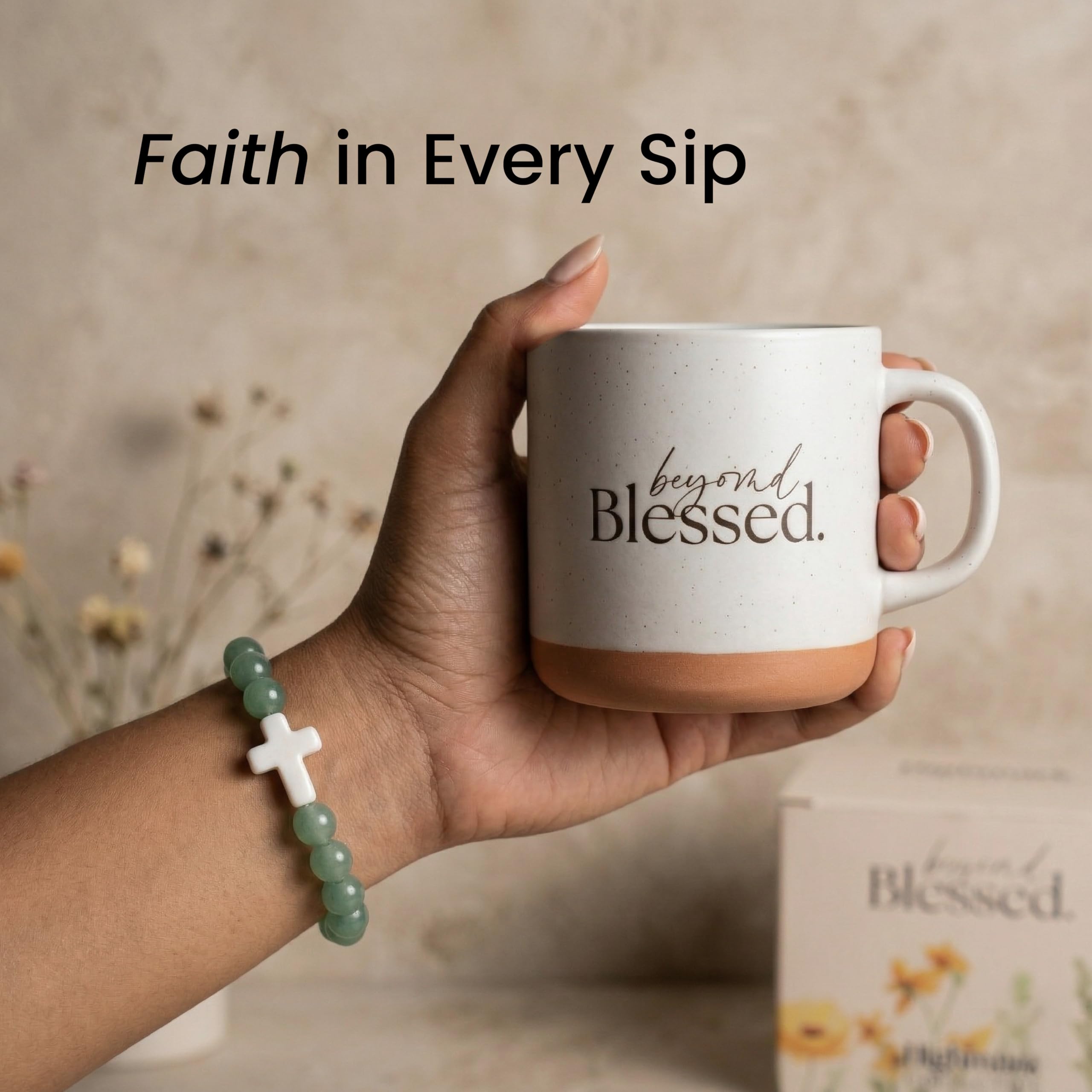 Highmark Collective spread of 25 affirmation cards showing quick scripture prompts benefit
