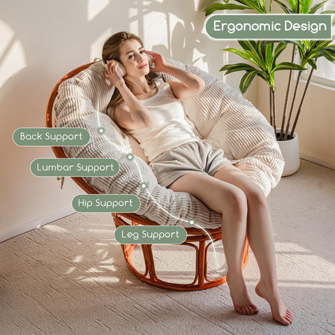 HIGOGOGO cushion styled in living room adding comfortable decor