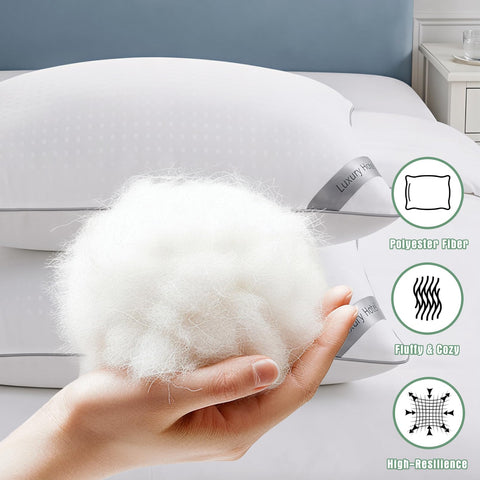 Higoom pillow on bed in bedroom setting showing comfortable everyday use