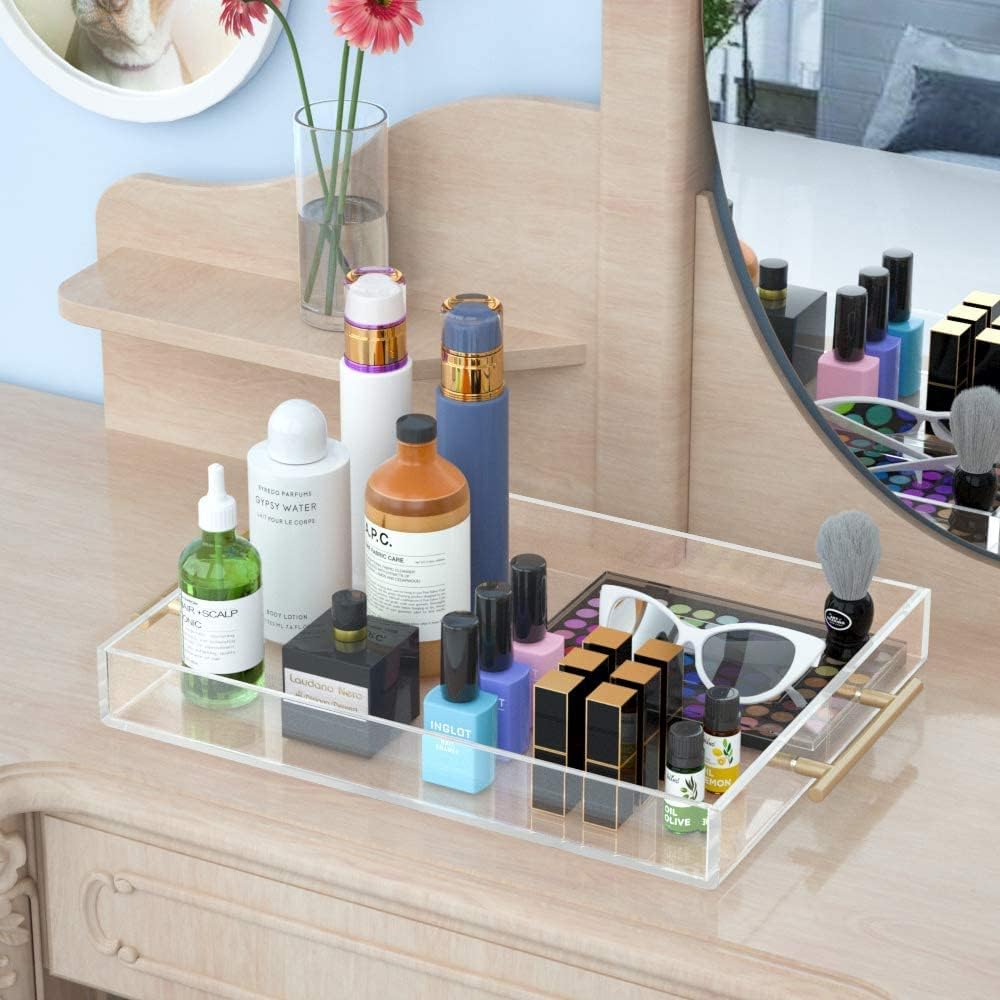 HIIMIEI lifestyle coffee station using tray to keep items organized