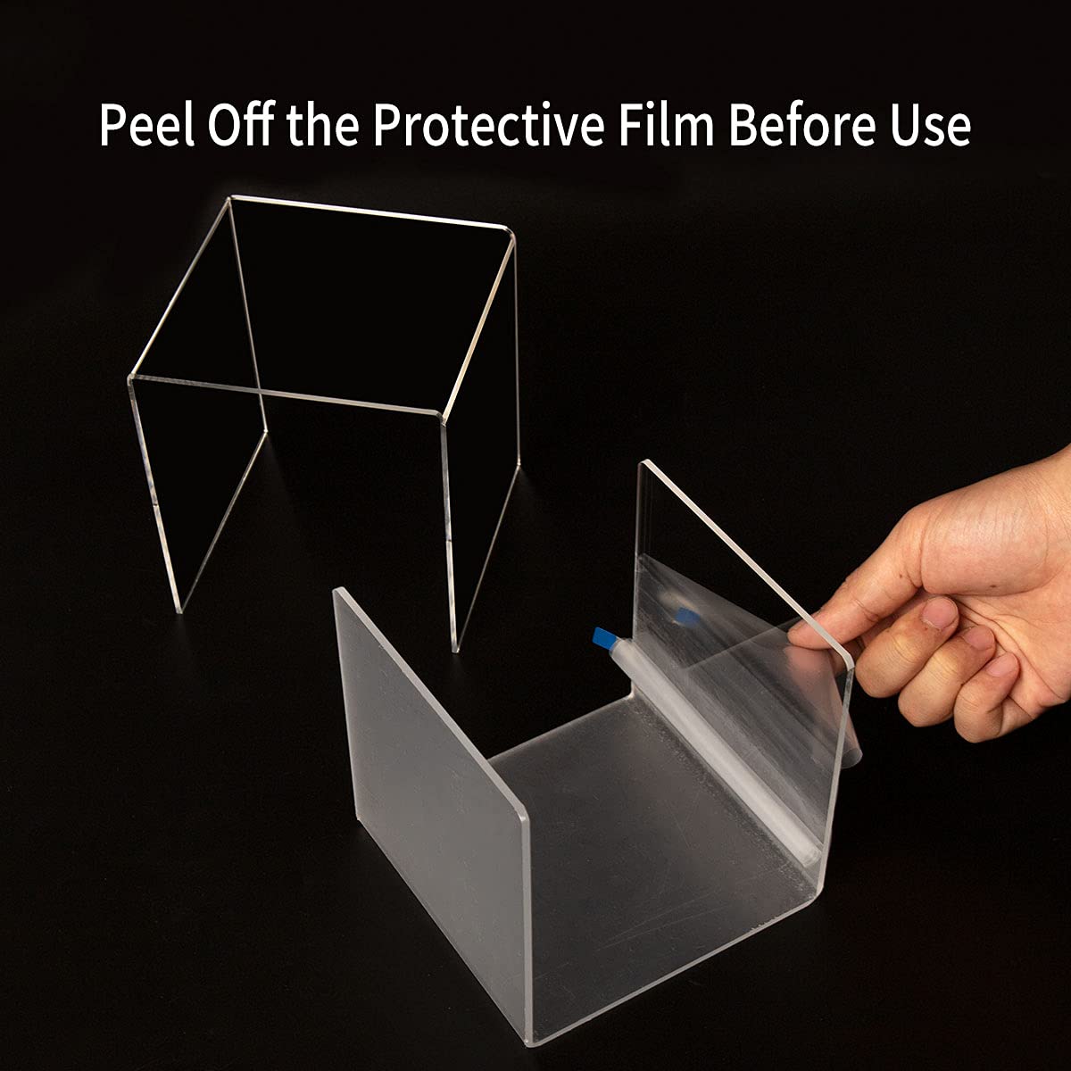 HIIMIEI risers supporting Funko Pop figures to increase visibility and photo appeal