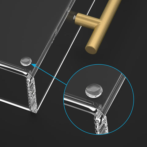 HIIMIEI side profile showing sealed corners that prevent liquid leaks
