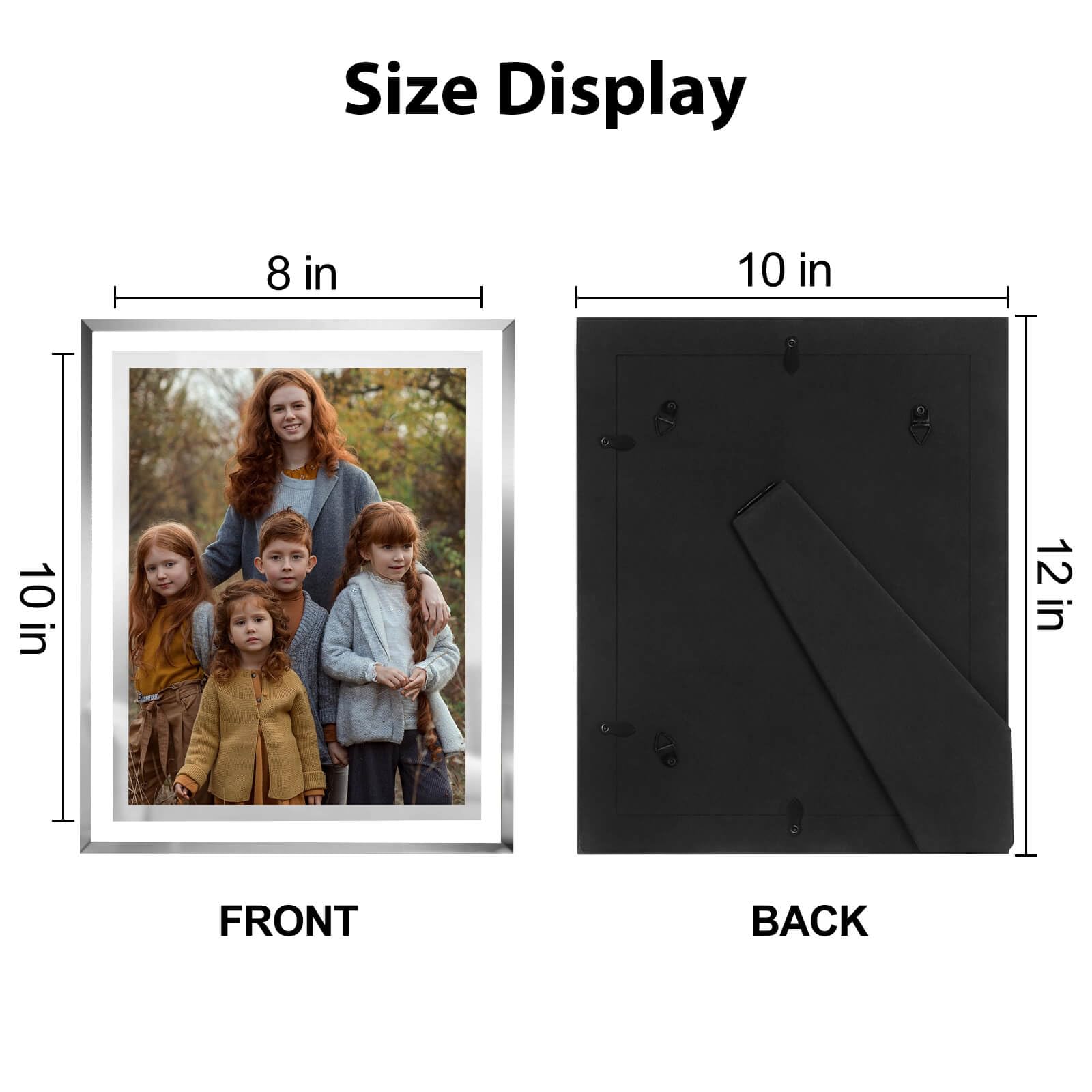 HIKWADERY tabletop display with two frames enhancing home decor