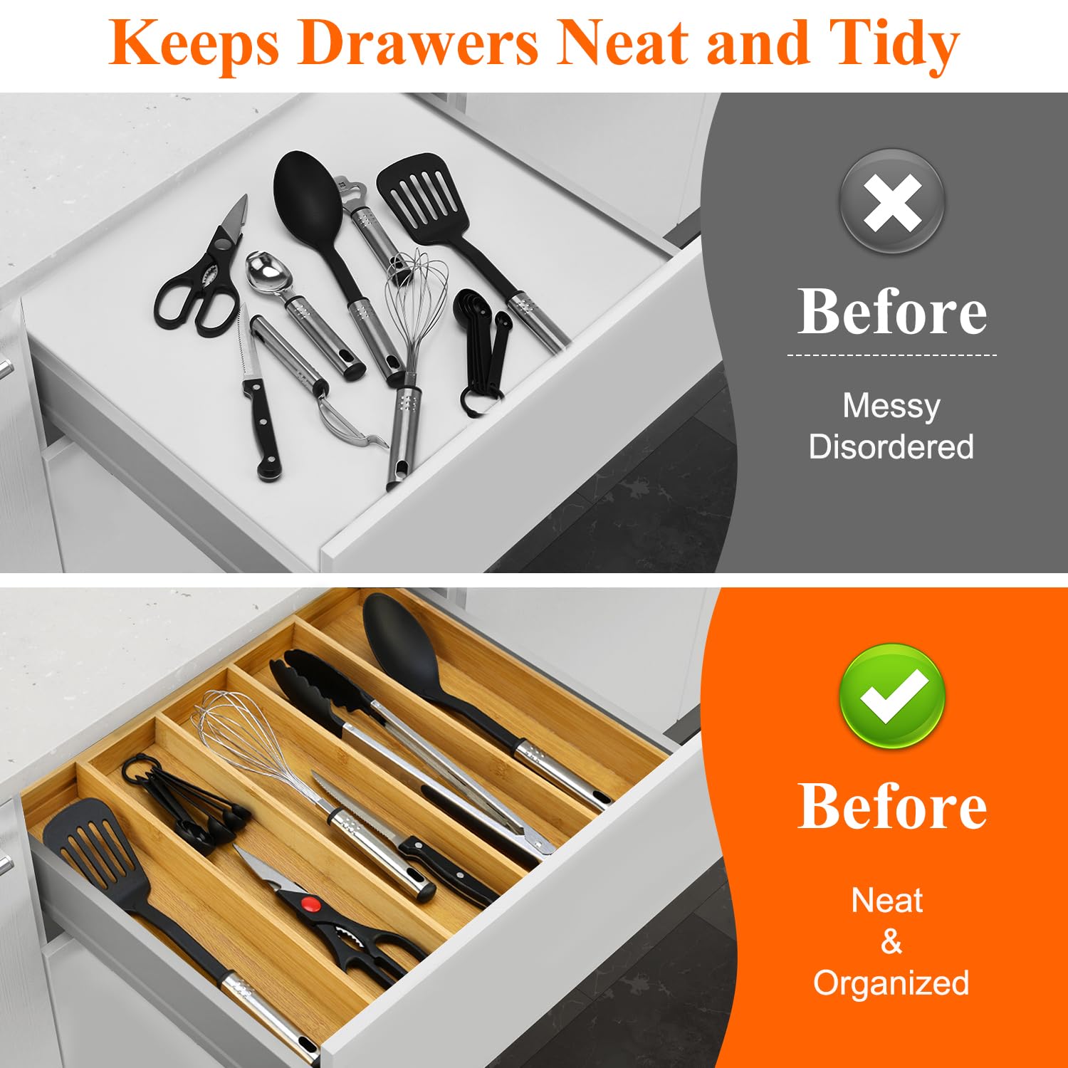 Hilislog organizer styled in a modern kitchen showing aesthetic harmony and practical benefit