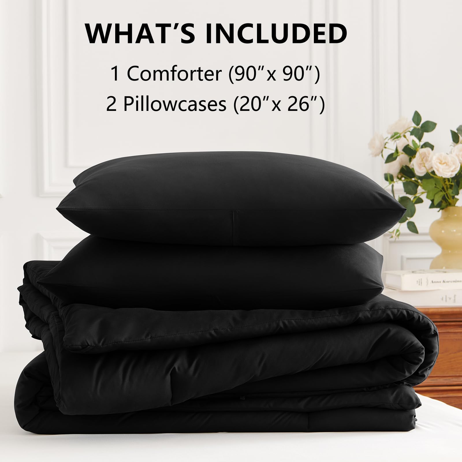HIMEET comforter fabric texture closeup showing soft microfiber shell for breathable comfort