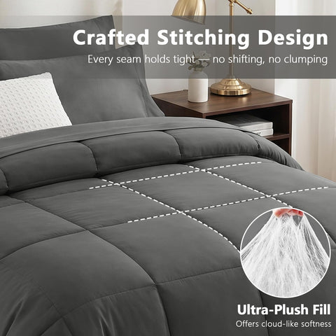 HIMEET fitted sheet deep pocket detail showing 14 inch fit to keep mattress secure benefit