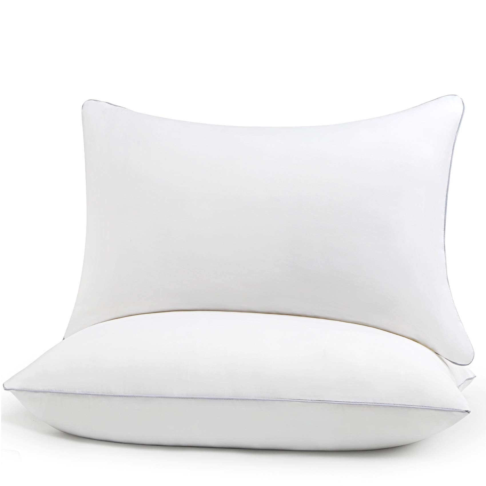 HIMOON front packaging showing king pillow pair and clean design benefit