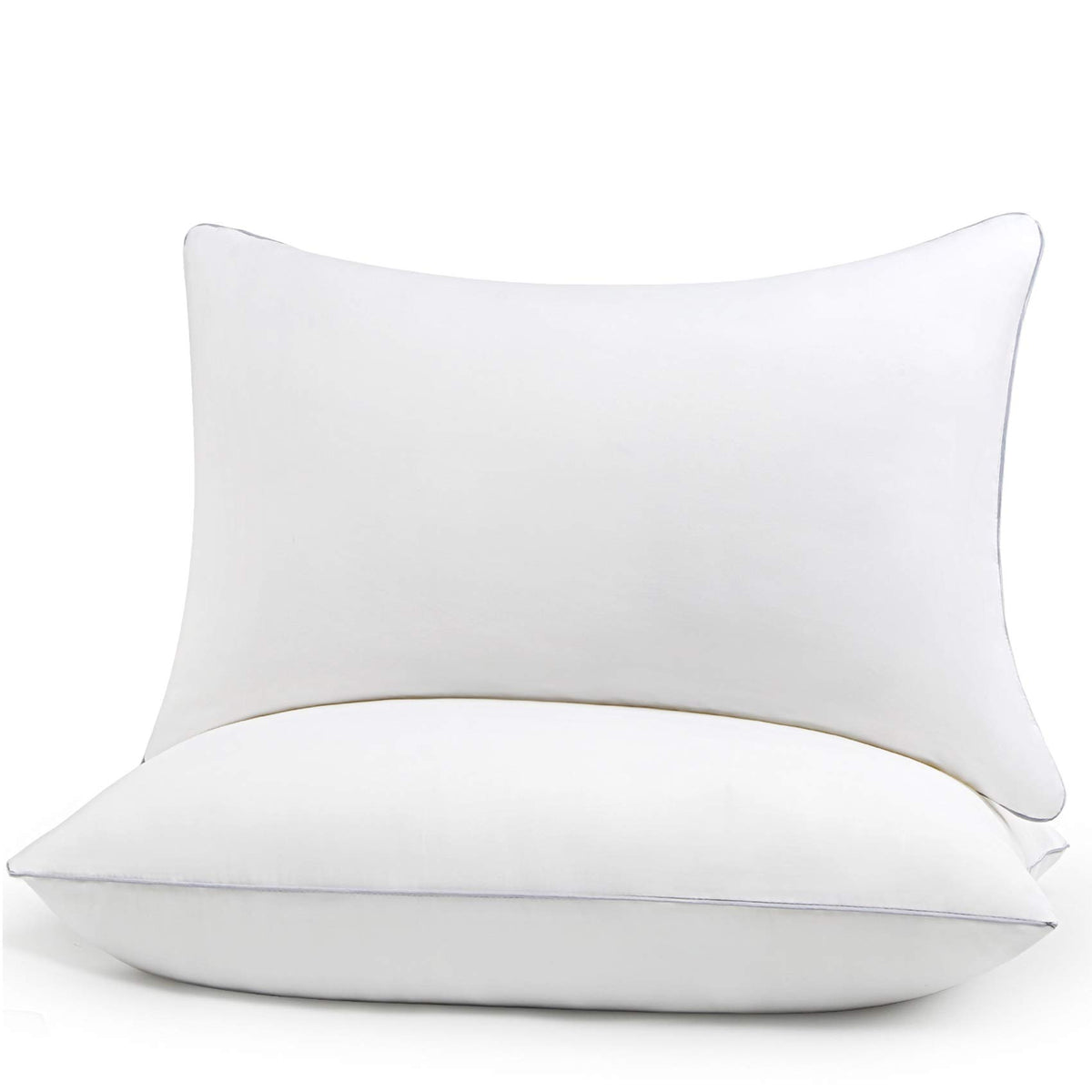 HIMOON front packaging showing king pillow pair and clean design benefit