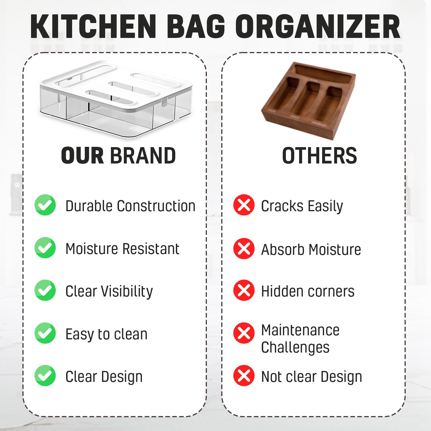 HIMUS held in hand showing compact scale for small kitchens and apartments
