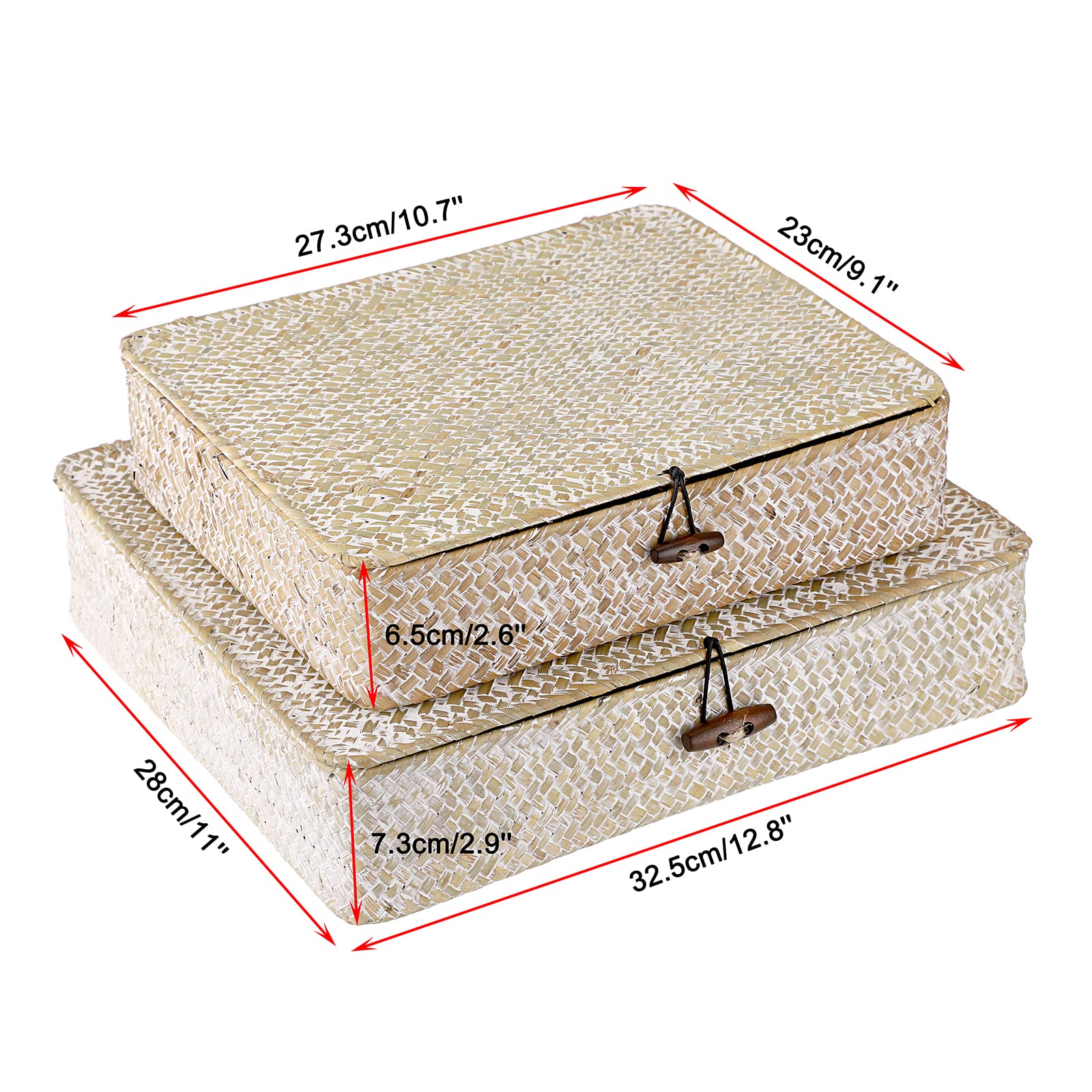 Hipiwe nested baskets demonstrating easy storage and space saving