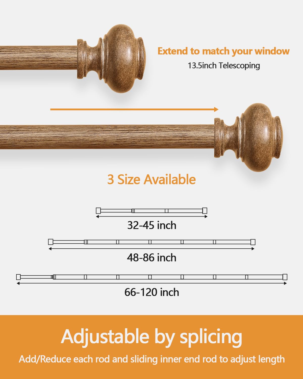 HIQTEK rod end profile highlighting 1-inch diameter and sturdy construction benefit