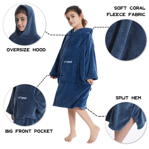 Hiturbo kangaroo pocket detail for storing small items and warming hands