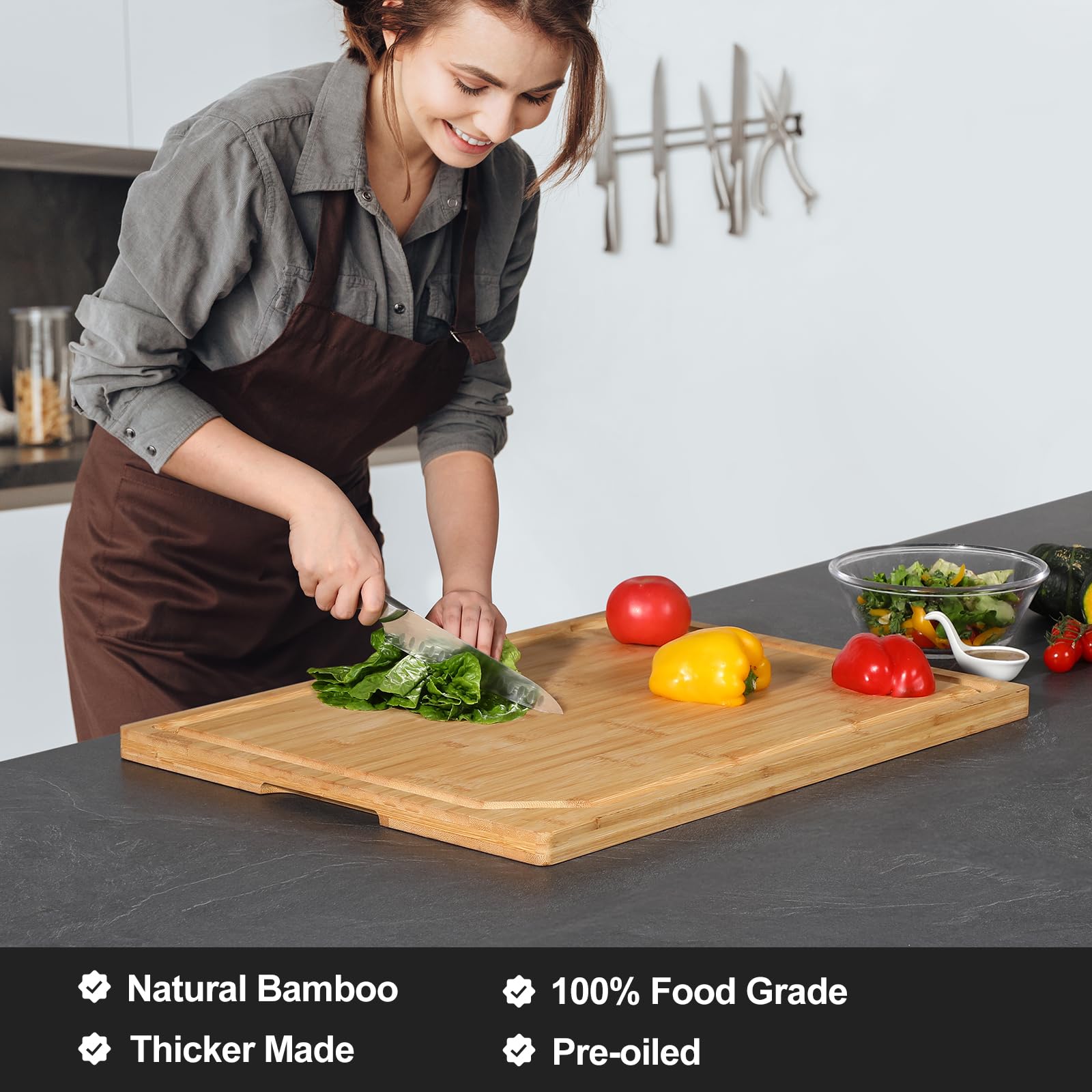 HIWARE juice groove and spout detail containing liquids for cleaner counters benefit