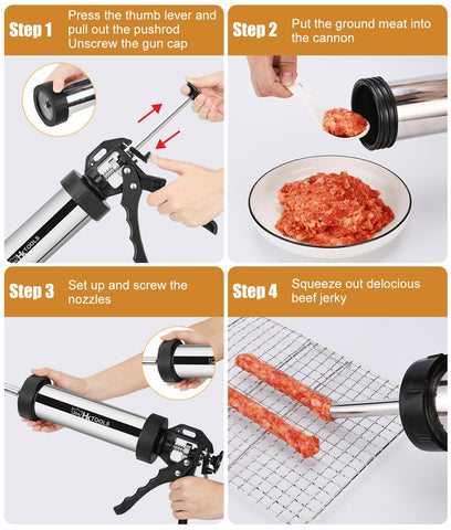 HK close-up handle demonstrating smooth extrusion control