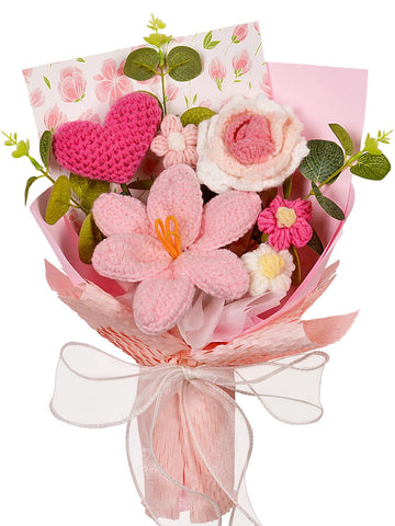 Hlenbin bouquet front view showing full arrangement and lasting display benefit