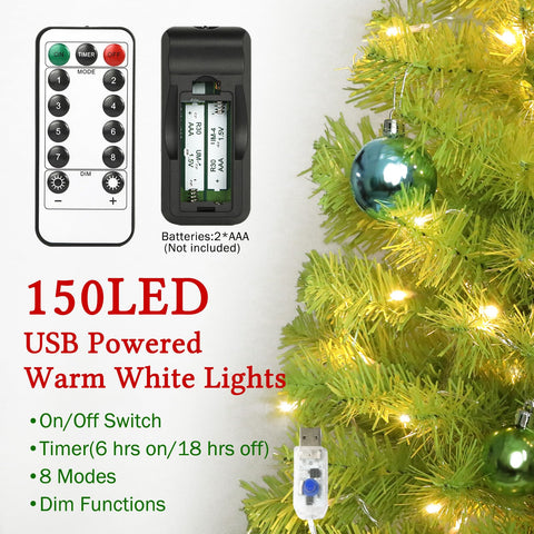 HMASYO LED lights with remote demonstrating lighting modes and easy ambiance control