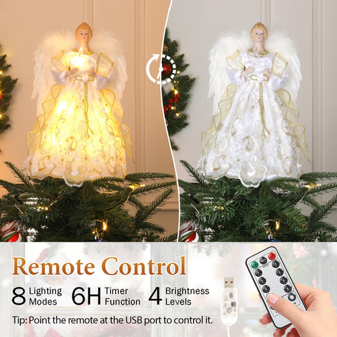 HMASYO star light held by angel providing focal illumination and charm