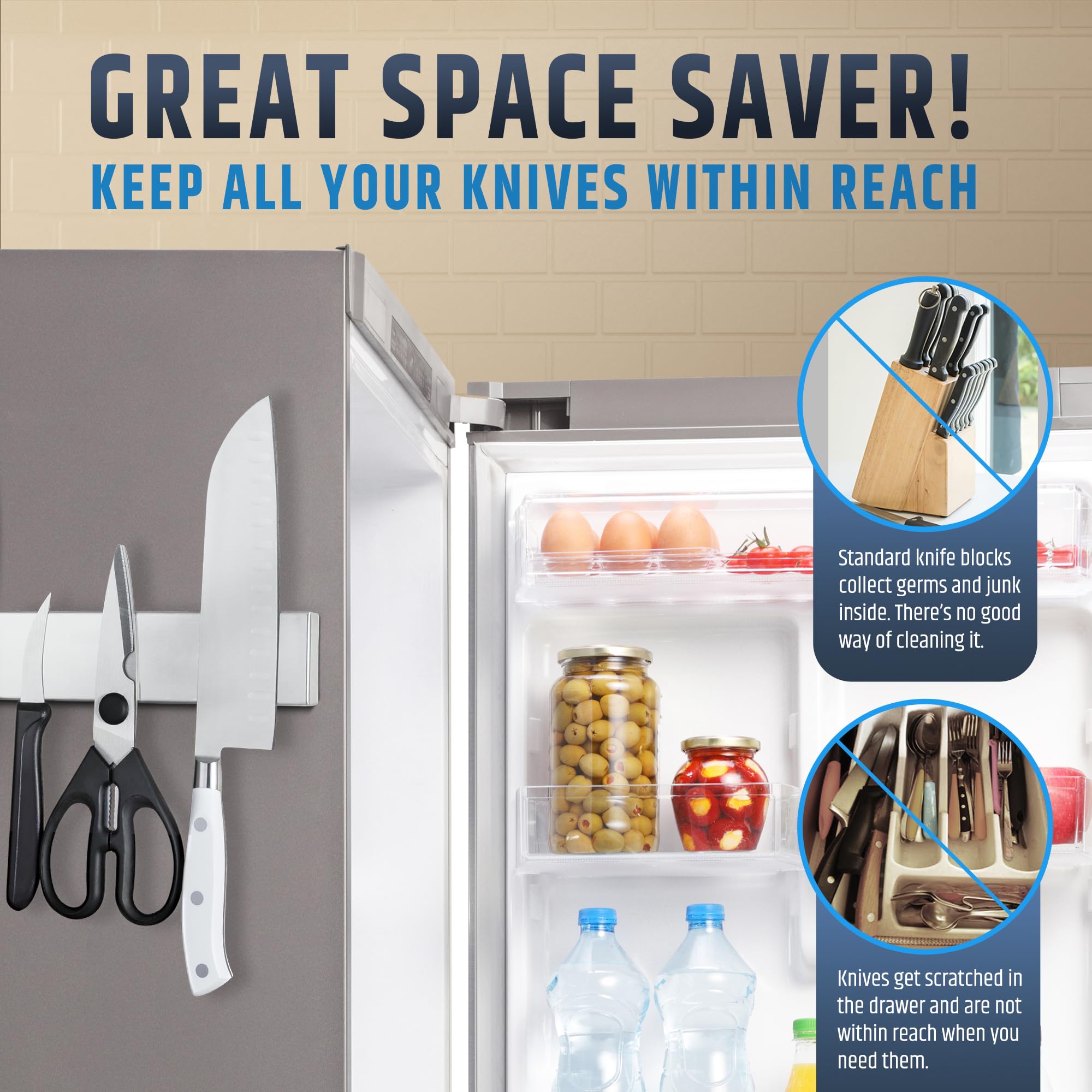 HMmagnets hidden magnets detail for secure fridge attachment
