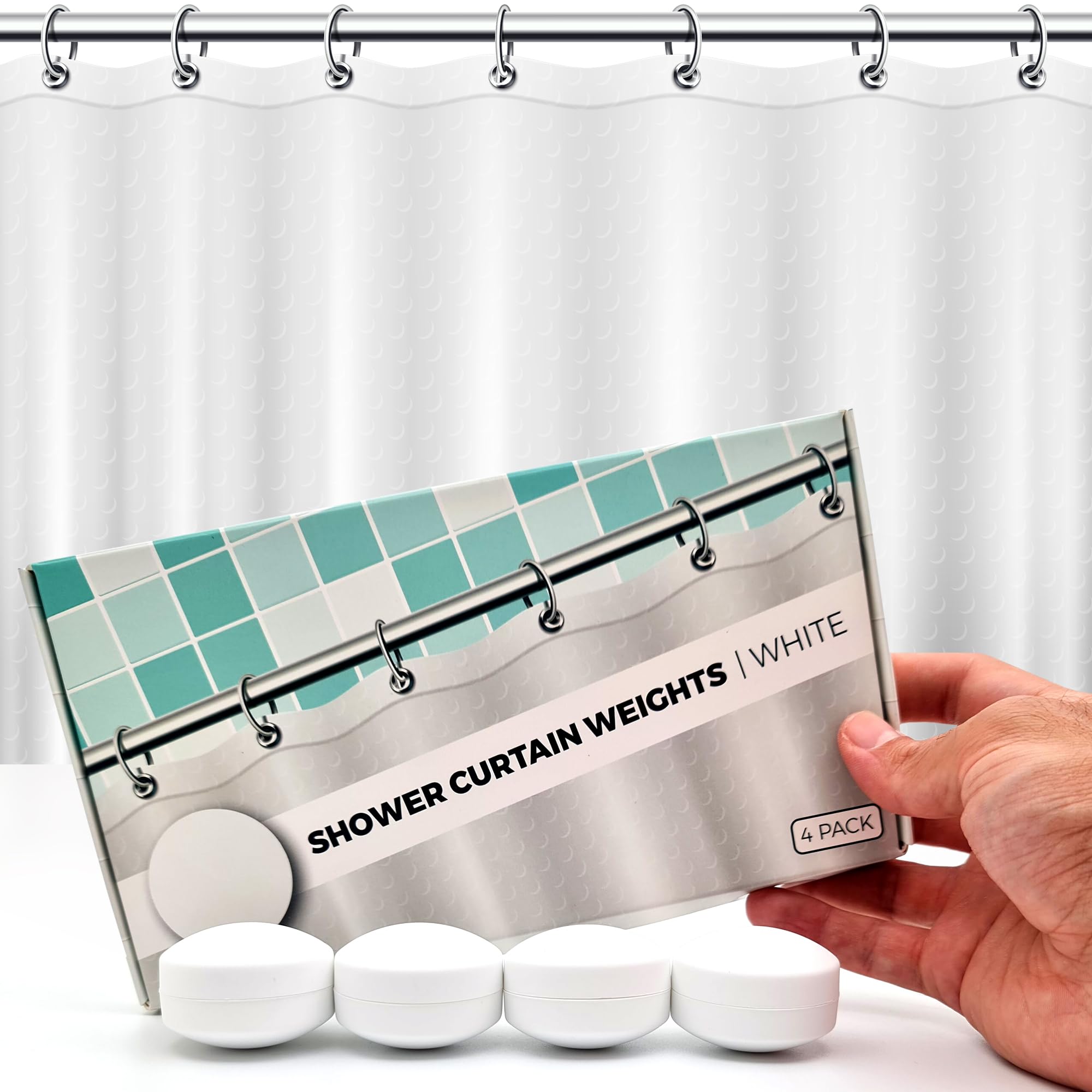 HMmagnets front packaging showing four pairs and white finish, neat storage benefit