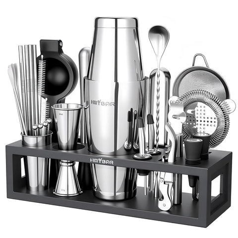 HMYBAR front packaging with stand showing organized tools and visual appeal