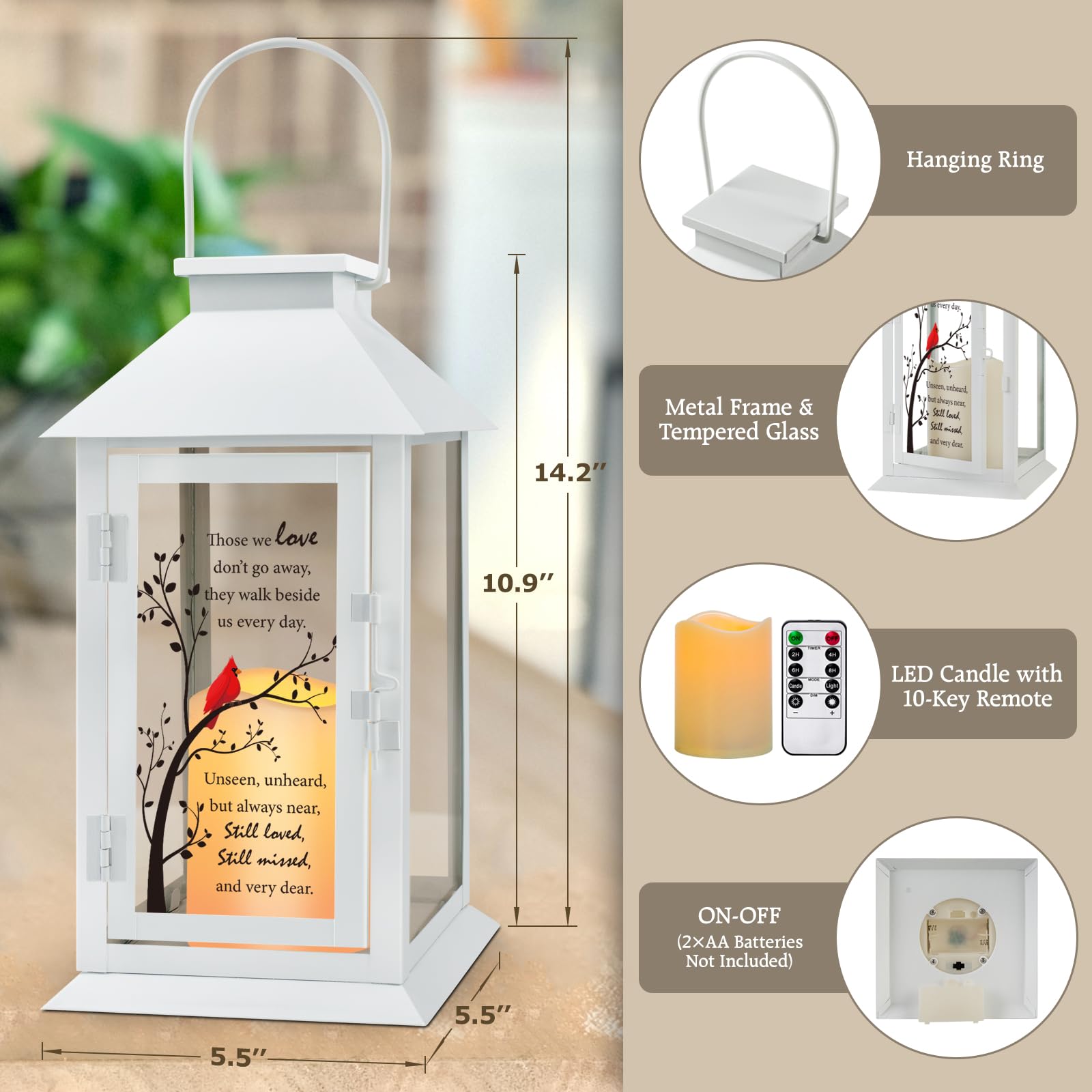 HN HAIINAA remote with timer controls offering convenience and scheduled light