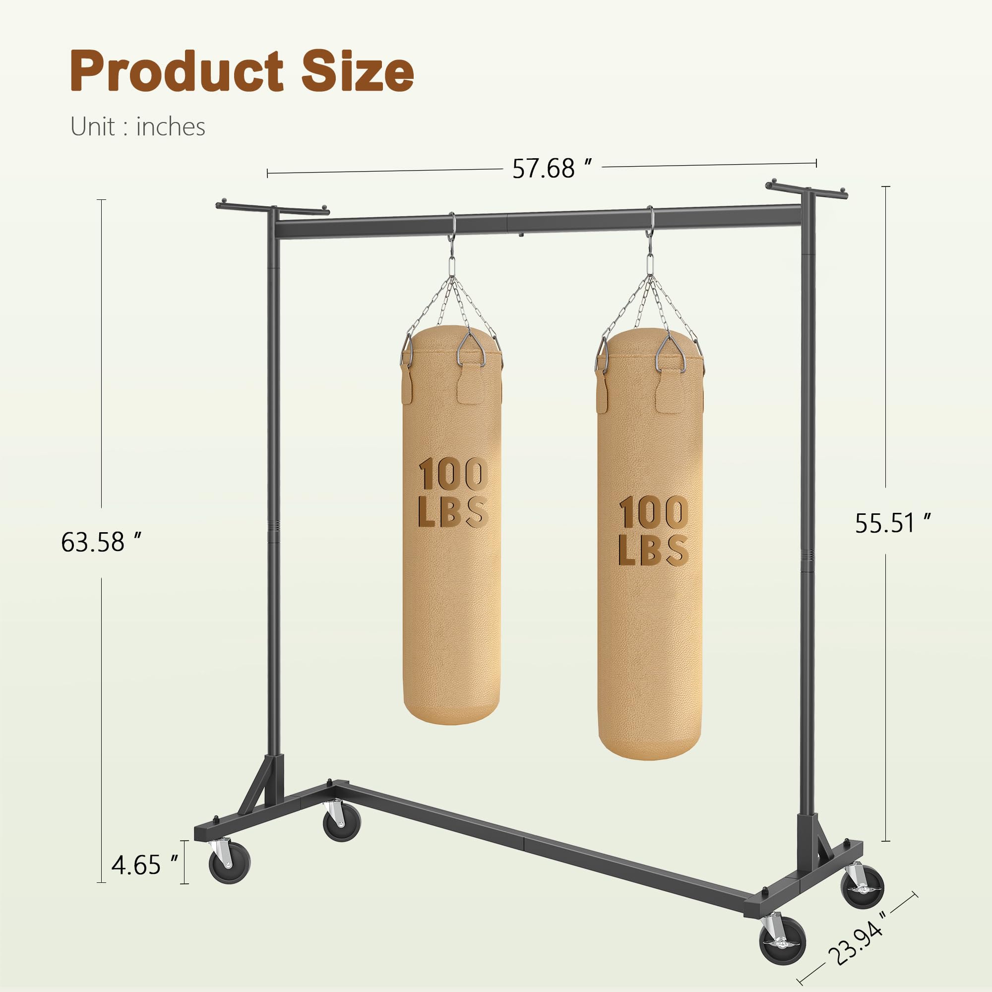 Hoctieon hang clothes showcase showing neat wardrobe protection and accessibility