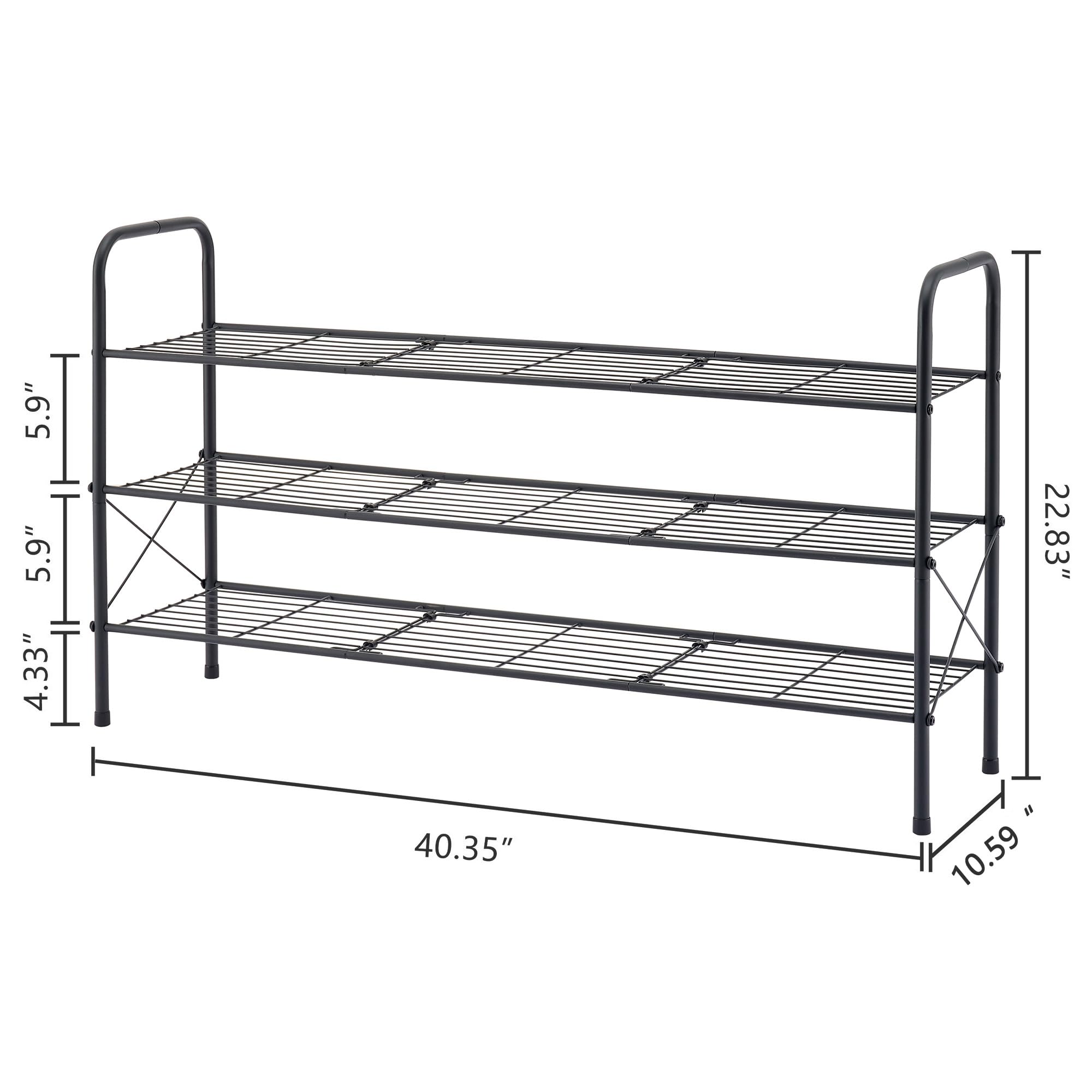 Hoctieon demonstrating wet shoes draining on mesh shelves for quick drying