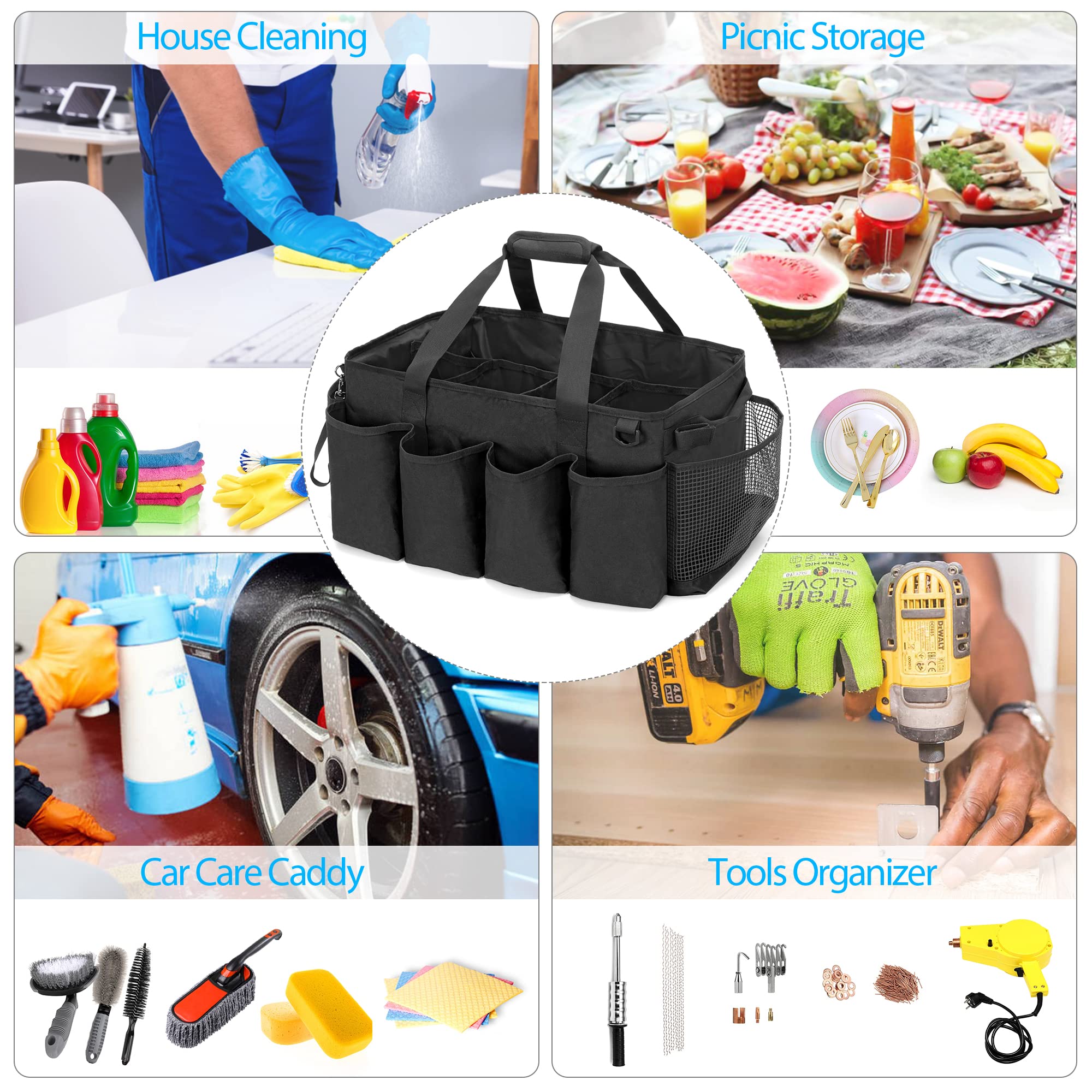 HODRANT lobster clasp and magic strap securing accessories on the go