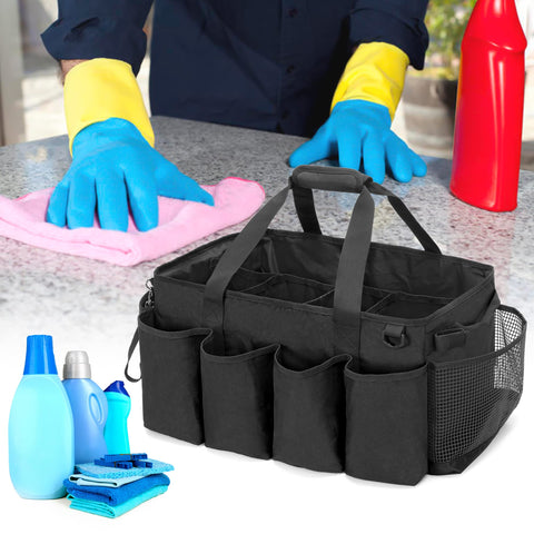 HODRANT in-use by cleaner carrying full kit for faster tasks