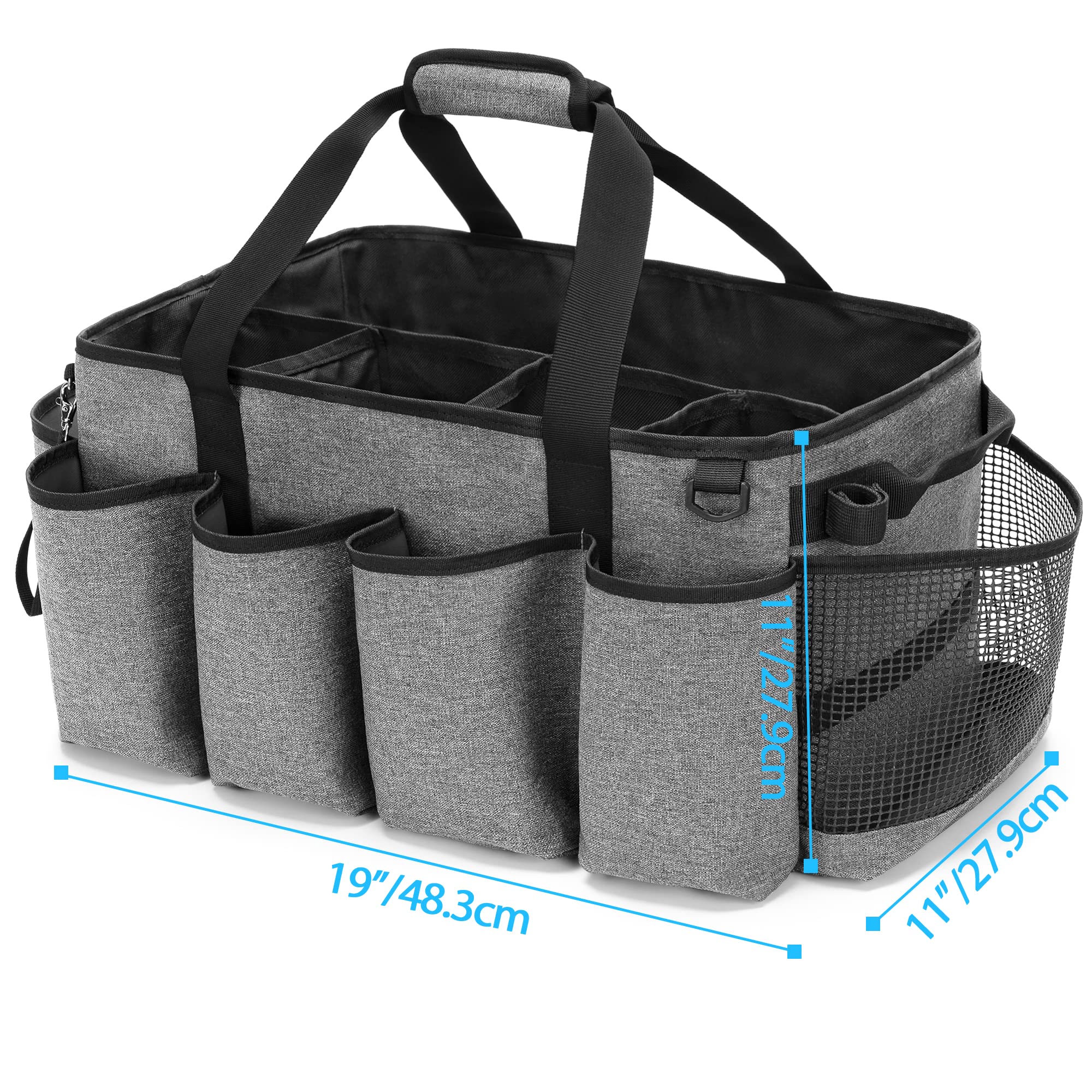 Padded handles and side straps on HODRANT for comfortable transport