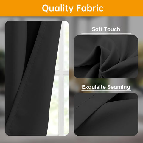 hoeflife fabric texture closeup demonstrating blackout weave for light control