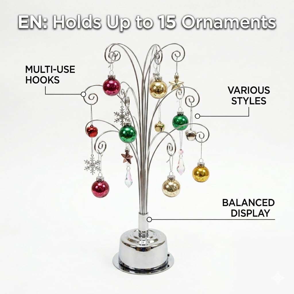 HOHIYA full tree displaying Swarovski crystals for elegant presentation