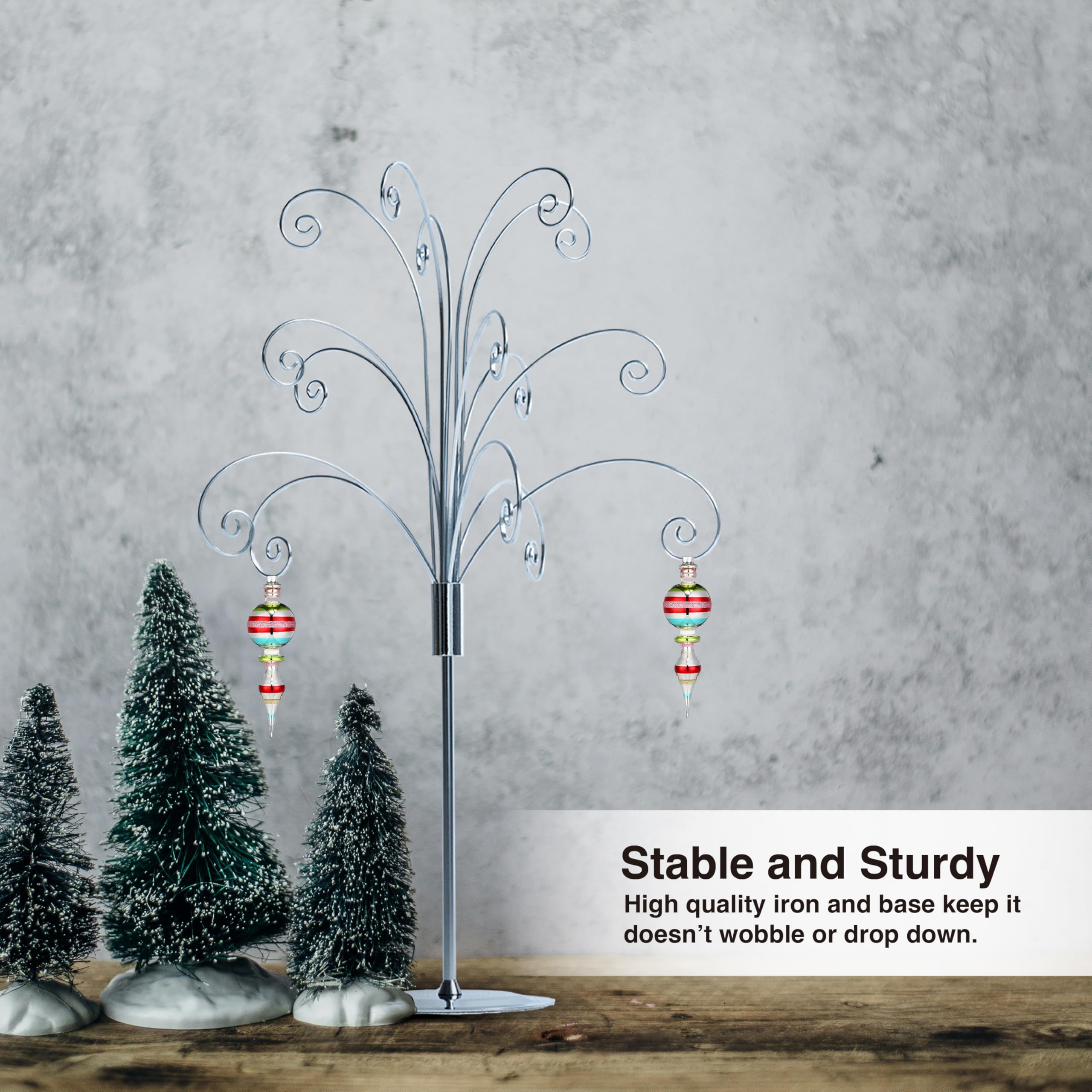 HOHIYA on mantel in holiday scene enhancing room presentation