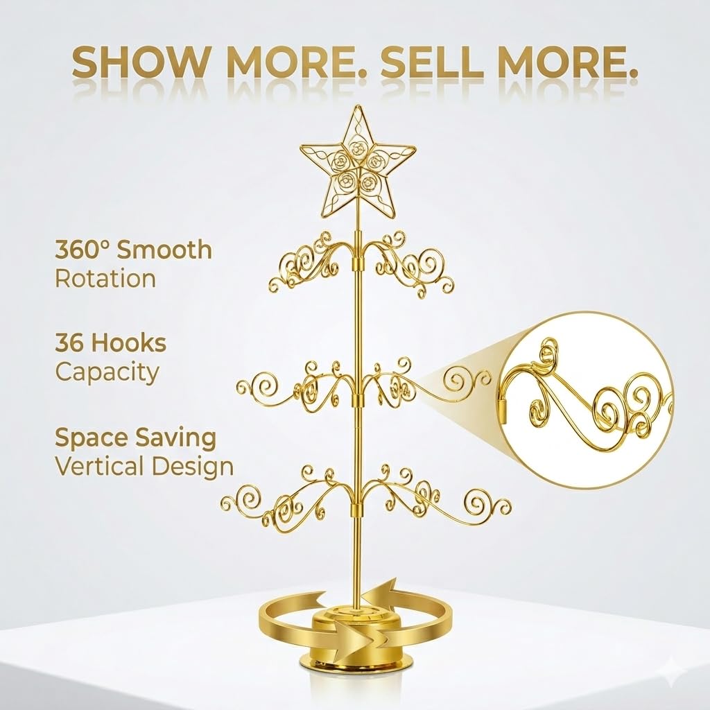 HOHIYA tree loaded with Christmas ornaments creating an attractive display