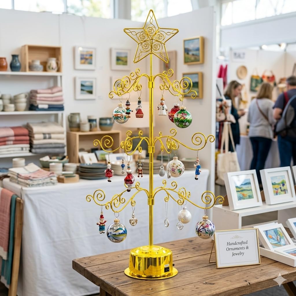 HOHIYA tabletop size next to everyday items showing compact footprint