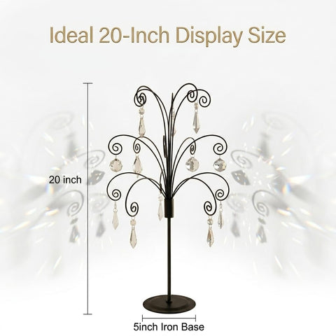 HOHIYA image of weighted base for stable display and anti-tip protection