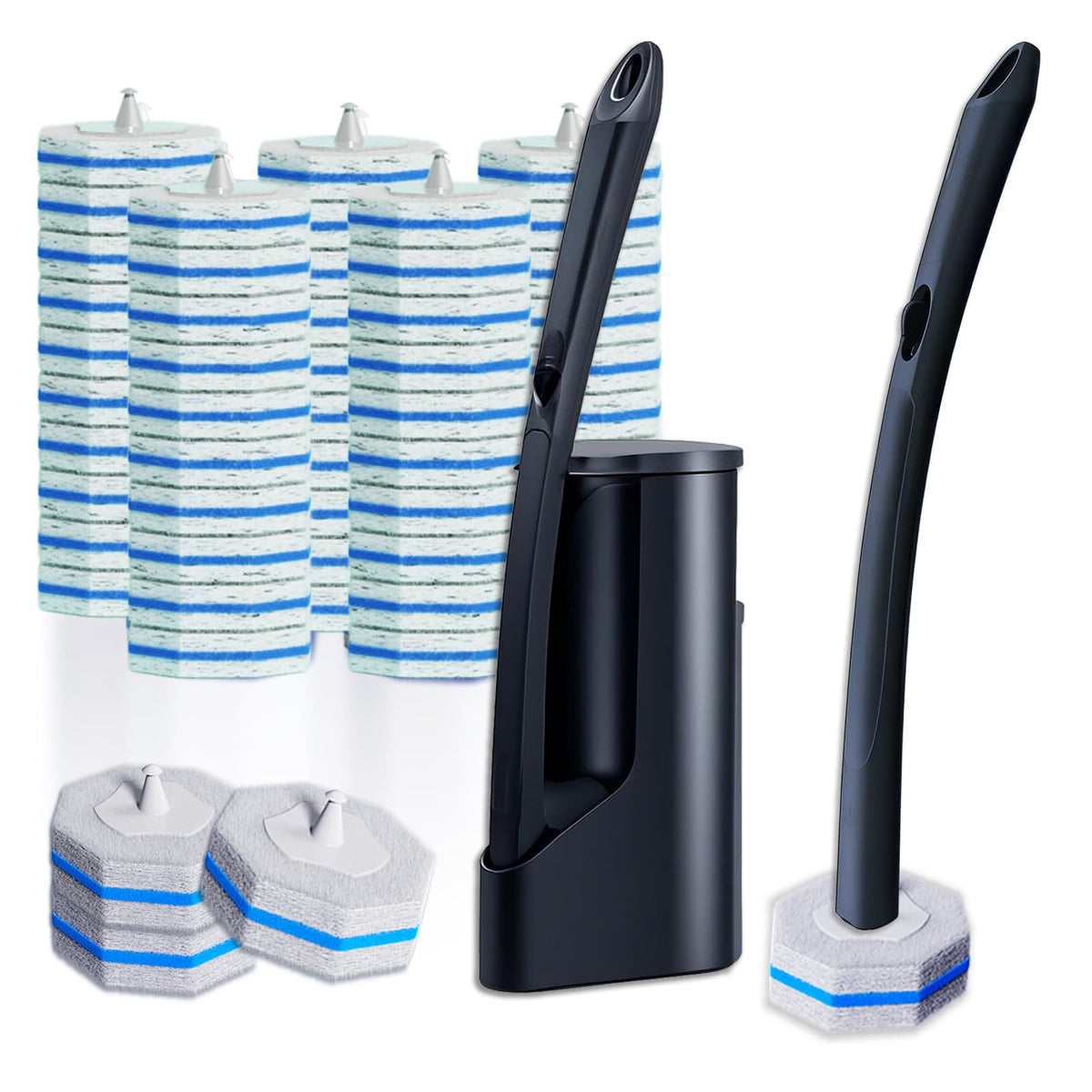 Hohoky front packaging and holder showing compact storage, saves space