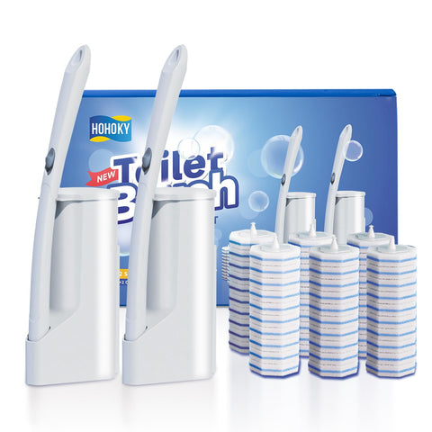 Hohoky front packaging showing wands and refill pads for easy upkeep